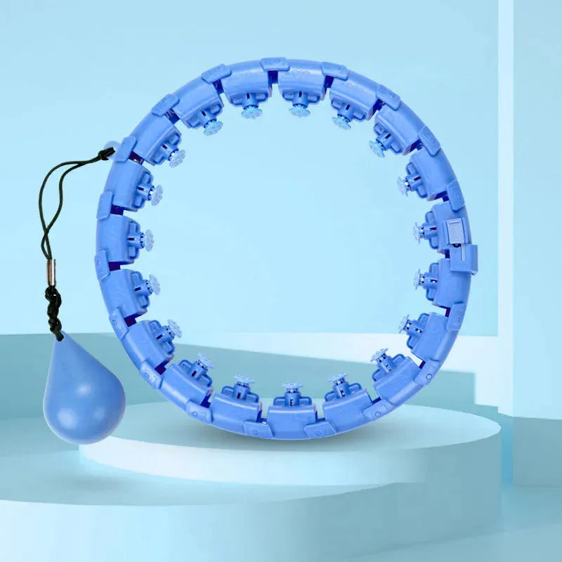 Fitness Ring Adjustable Sport Hoops Abdominal Thin Waist Exercise Detachable Massage Fitness Hoops Gym Home Training Weight Loss - Bellarte Enchanté Fitness Ring Adjustable Sport Hoops Abdominal Thin Waist Exercise Detachable Massage Fitness Hoops Gym Home Training Weight Loss